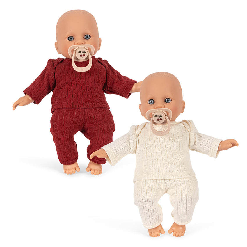 Konges Slojd - Bobo & Bobbie Baby Dolls - Mabel & Fox