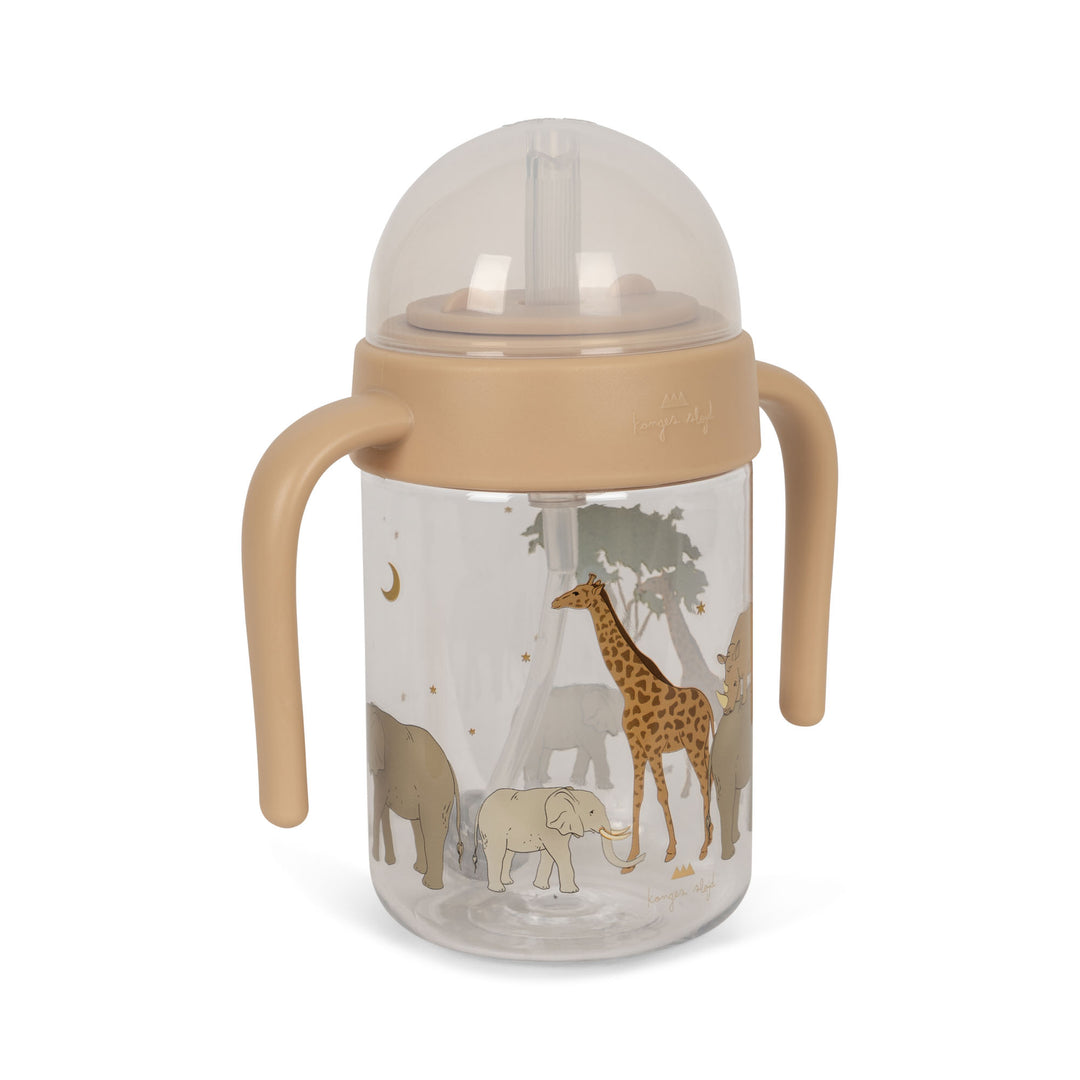 Konges Slojd - Bottle with Handle - Safari - Mabel & Fox