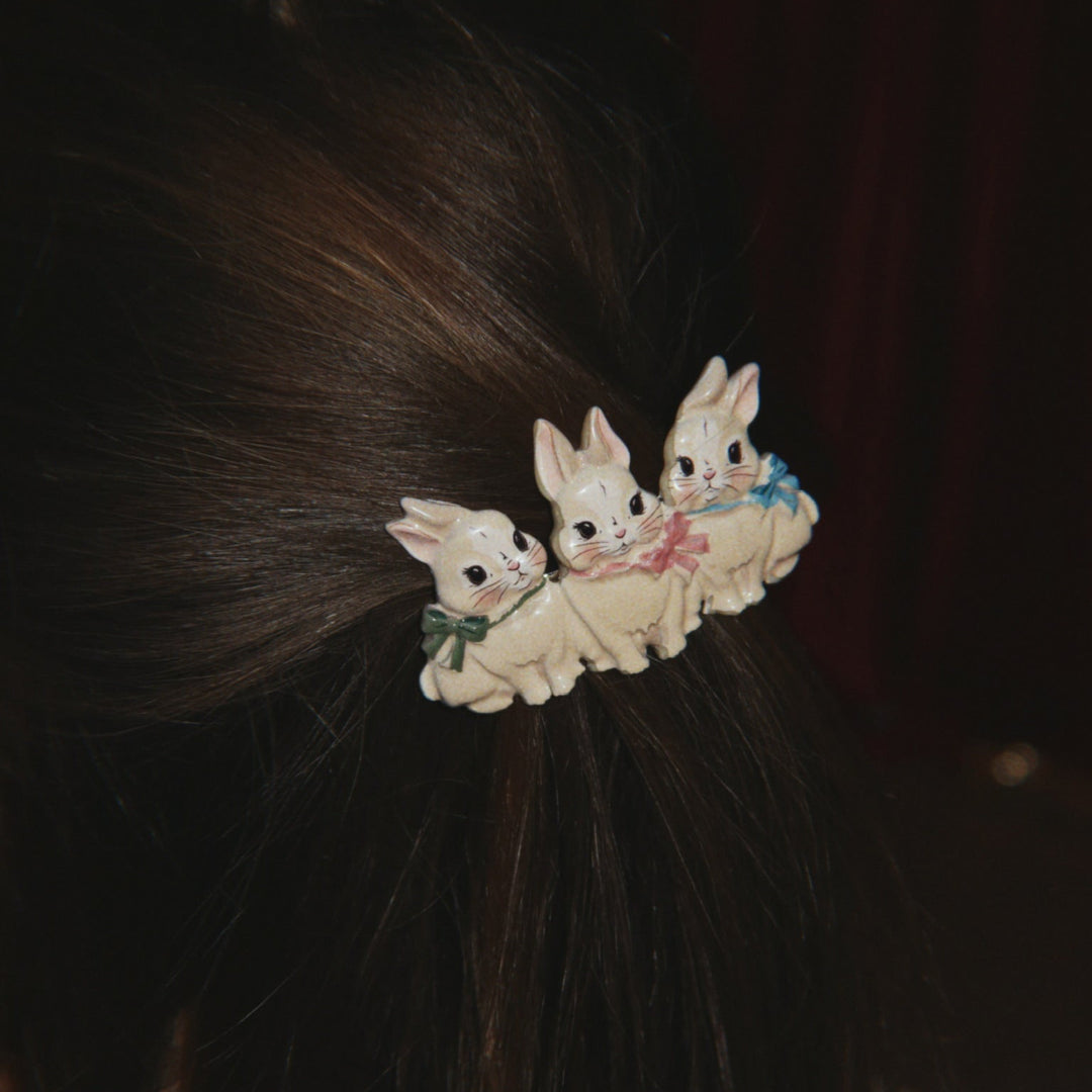 Konges Slojd – Bunny Hair Clip - Mabel & Fox