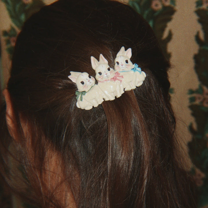 Konges Slojd – Bunny Hair Clip - Mabel & Fox