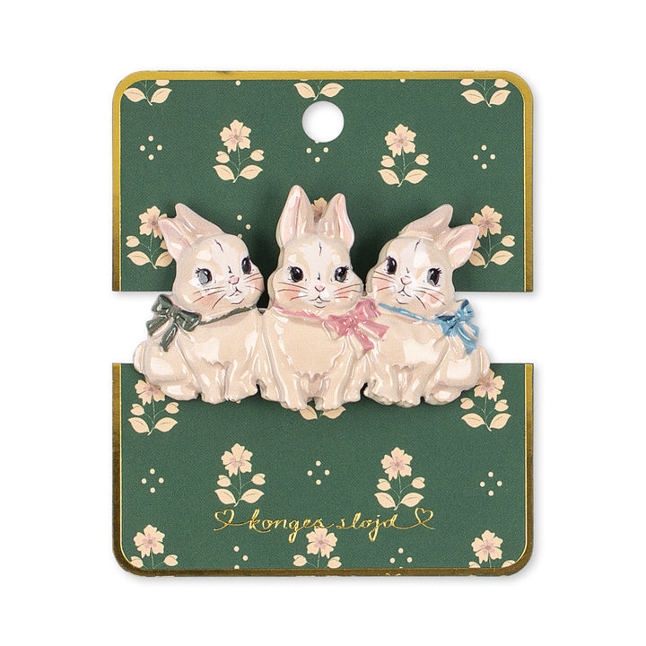 Konges Slojd – Bunny Hair Clip - Mabel & Fox