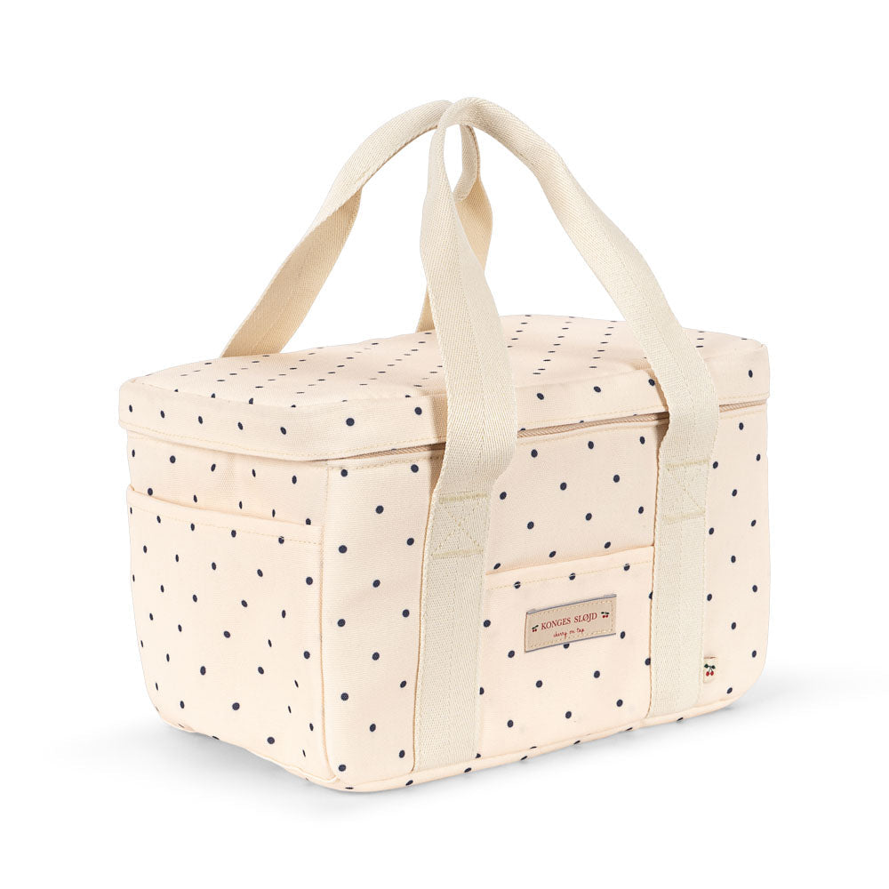 Konges Slojd – Carl Cooler Bag – Navy Dots - Mabel & Fox