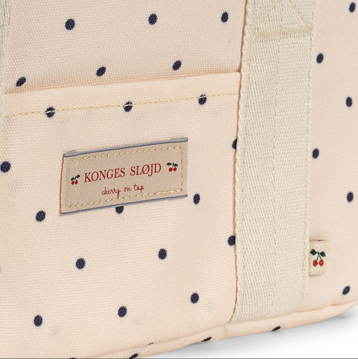 Konges Slojd – Carl Cooler Bag – Navy Dots - Mabel & Fox