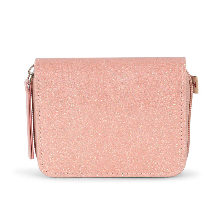 Konges Slojd - Cat Wallet - Glitter pink - Mabel & Fox