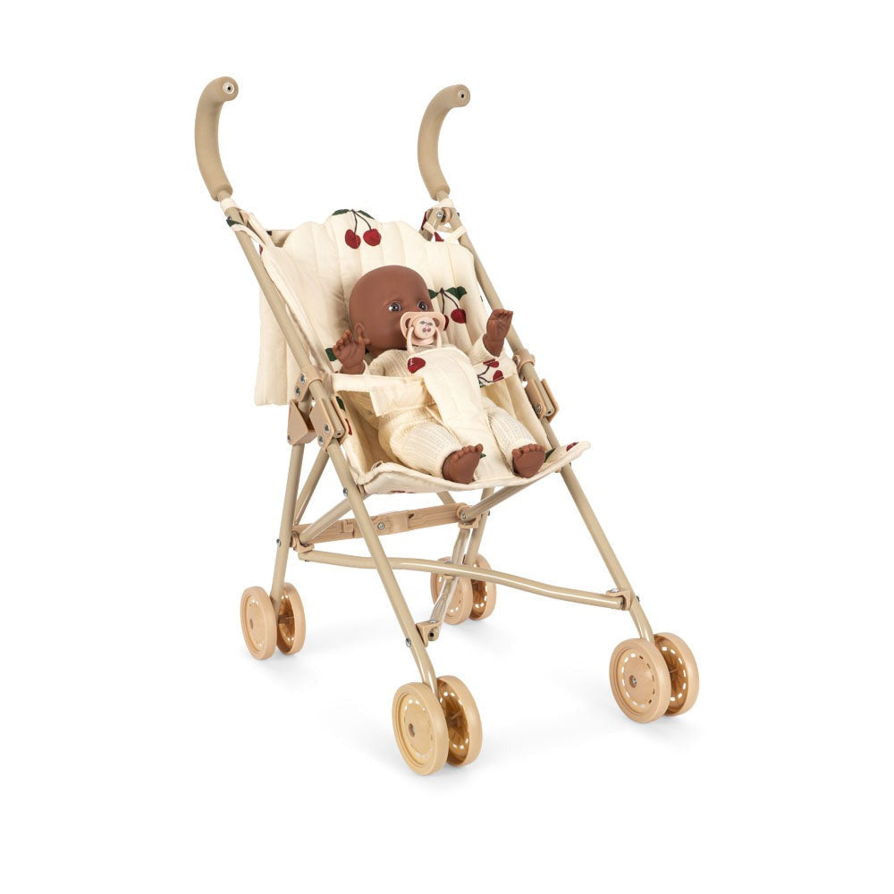 Konges Slojd - Cherie Doll Stroller Set - Ma Grande Cerise - Mabel & Fox