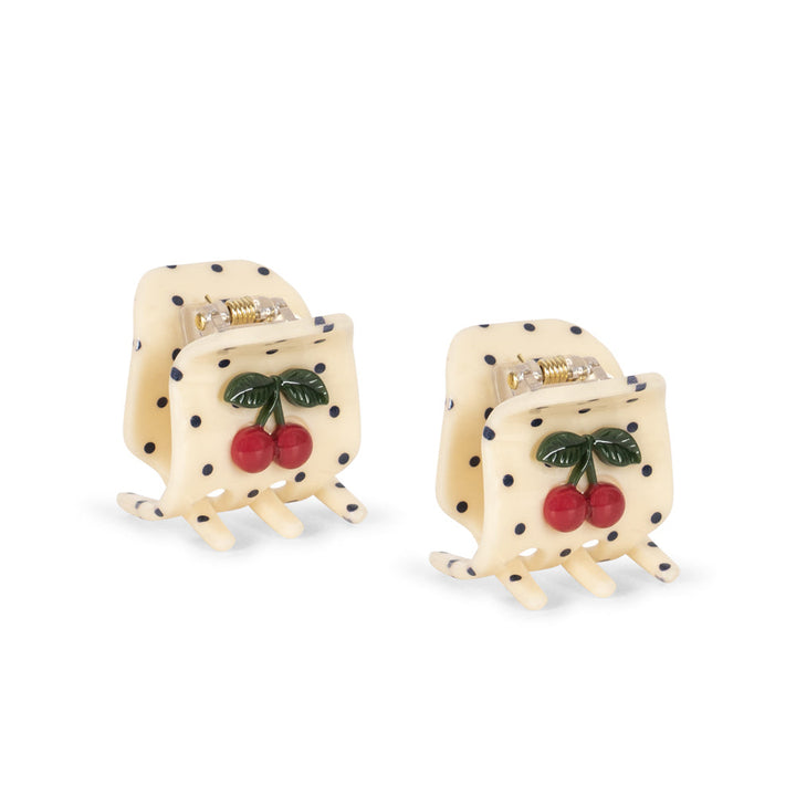 Konges Slojd - Cherry Dot Hair Claws (2 Pack) - Mabel & Fox