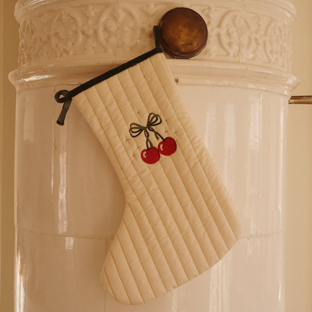 Konges Slojd - Christmas Stocking - Cherry - Mabel & Fox