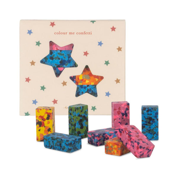 Konges Slojd – Confetti Crayons - Mabel & Fox