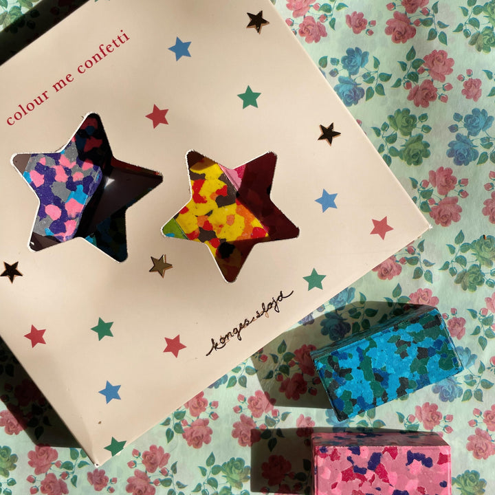 Konges Slojd – Confetti Crayons - Mabel & Fox