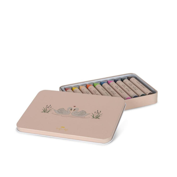 Konges Slojd -Crayons Bees Wax 10 PCS - Mizumi Big - Mabel & Fox