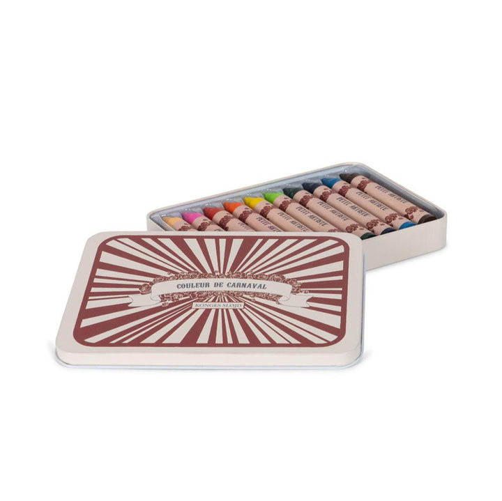 Konges Slojd -Crayons Bees Wax 10 PCS - Multi - Mabel & Fox