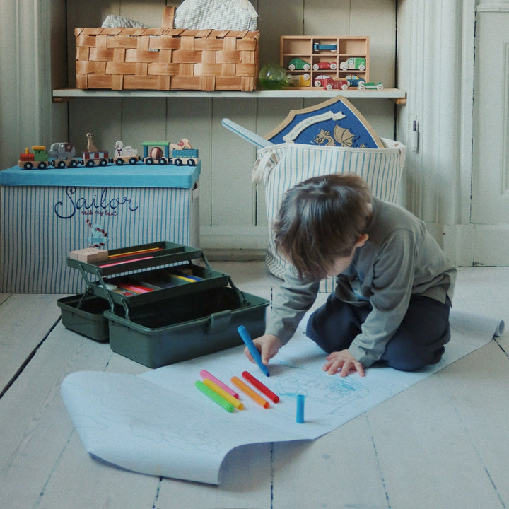Konges Slojd - Creative Art Caddy - Olivine - Mabel & Fox