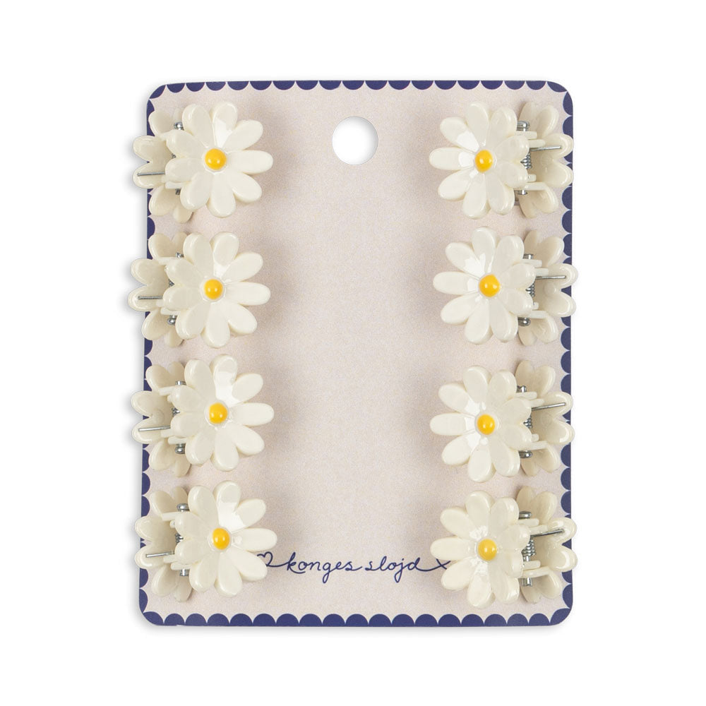 Konges Slojd – Daisy Mini Hair Claw (8 Pack) - Mabel & Fox