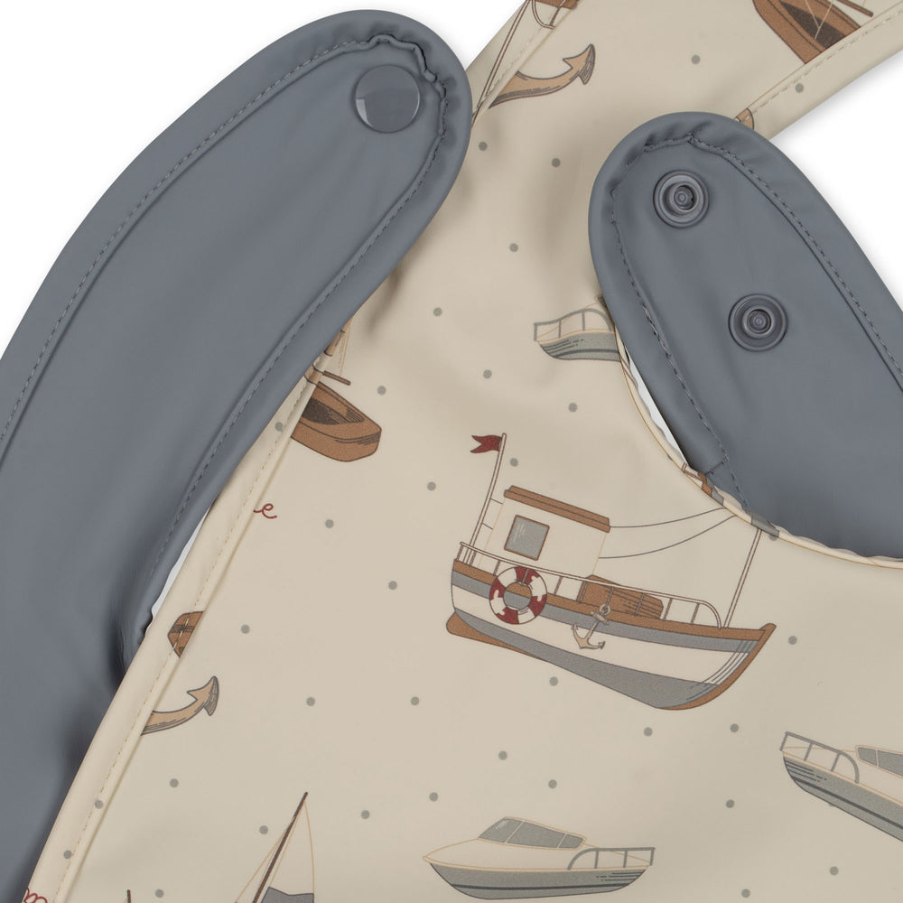 Konges Slojd - Dinner Bib - Sail Away (2 Pack) - Mabel & Fox