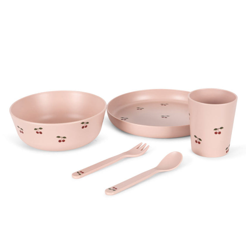 Konges Slojd - Dinner Set - Cherry - Mabel & Fox