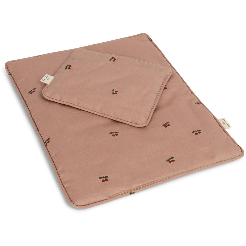 Konges Slojd - Doll Bedding - Cherry Blush - Mabel & Fox