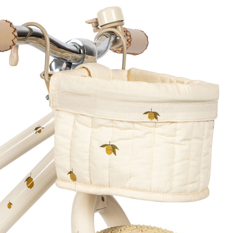 Konges Slojd - Doll Bike Seat - Lemon - Mabel & Fox