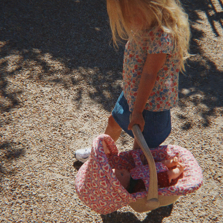 Konges Slojd – Doll Car Seat - Felice Rose - Mabel & Fox