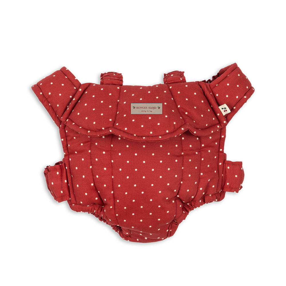 Konges Slojd – Doll Carrier – Fraise Dot - Mabel & Fox
