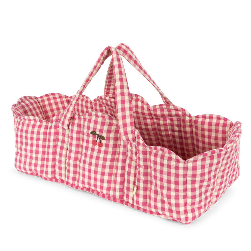 Konges Slojd – Doll Lift – Bubblegum Check - Mabel & Fox