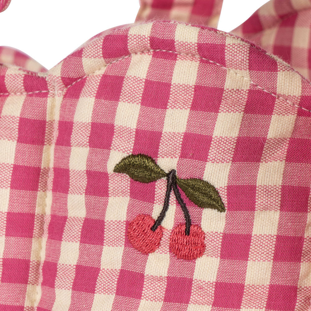 Konges Slojd – Doll Lift – Bubblegum Check - Mabel & Fox