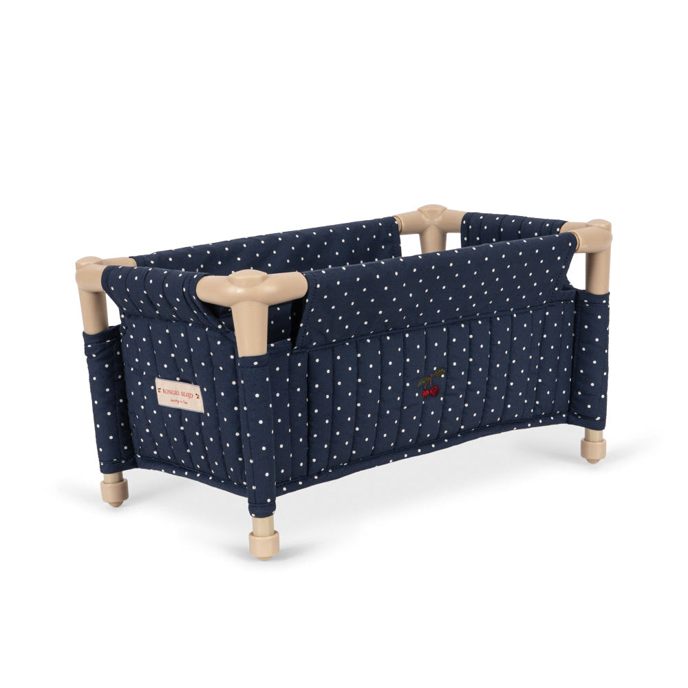 Konges Slojd – Doll Travel Bed – Ditzy Dot - Mabel & Fox