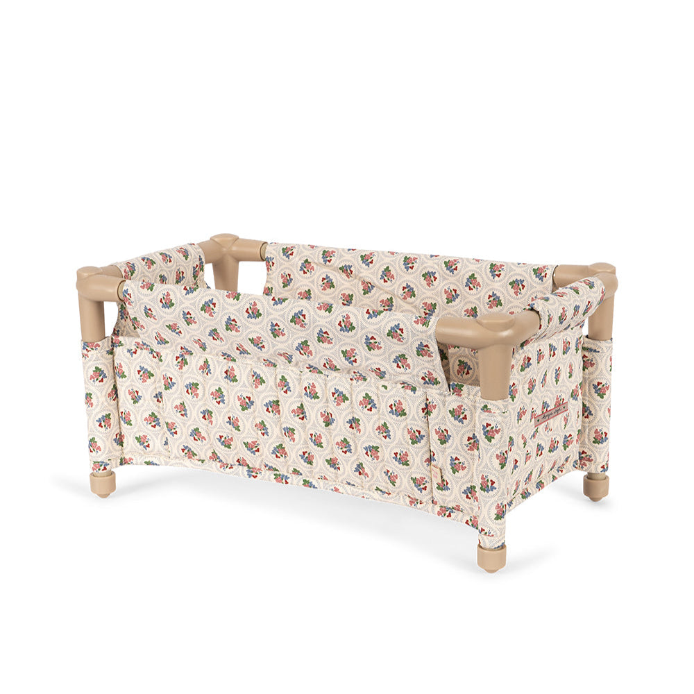 Konges Slojd - Doll Travel Bed - Verona Blues - Mabel & Fox