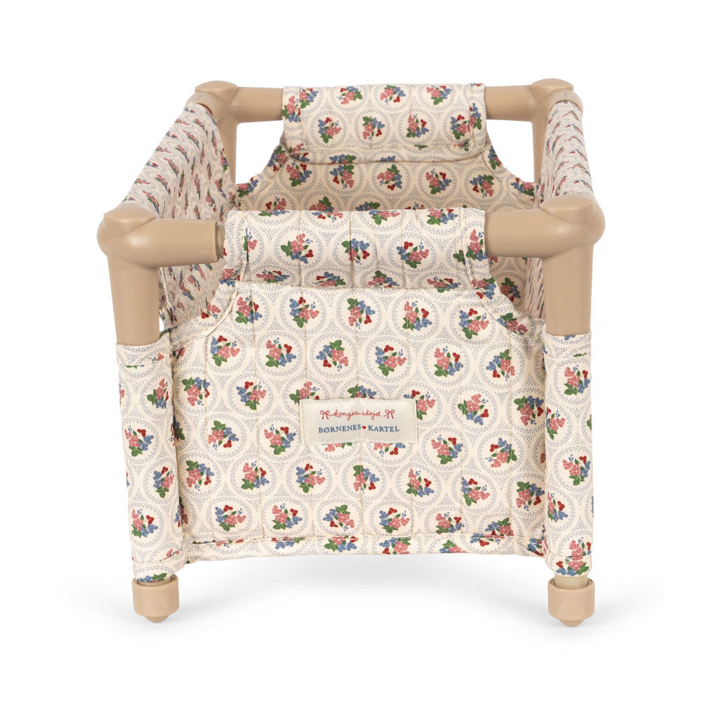 Konges Slojd - Doll Travel Bed - Verona Blues - Mabel & Fox