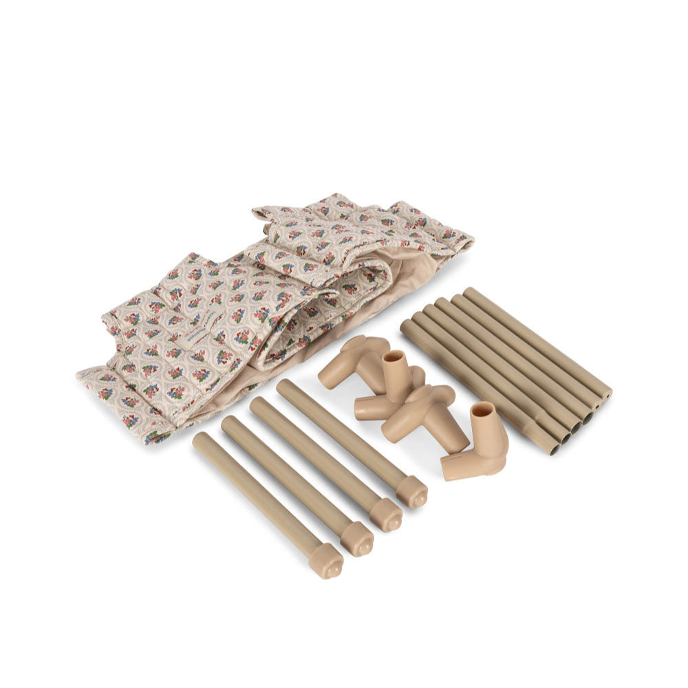 Konges Slojd - Doll Travel Bed - Verona Blues - Mabel & Fox