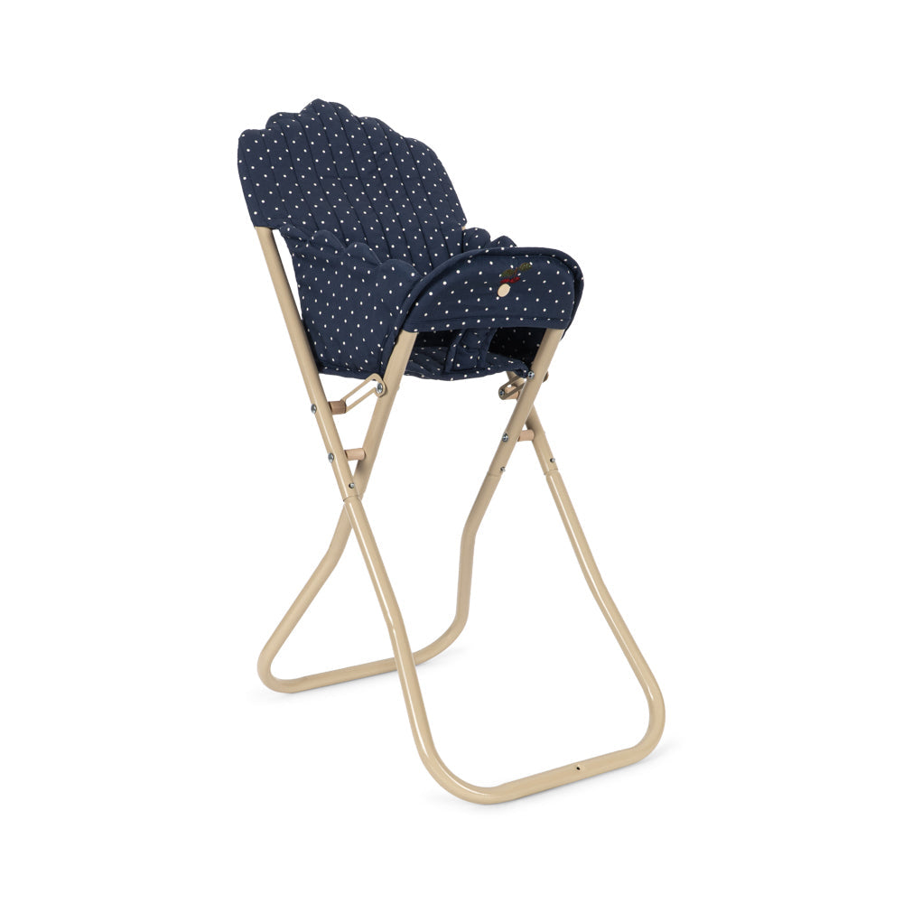 Konges Slojd - Dolls High Chair - Ditzy Dot - Mabel & Fox