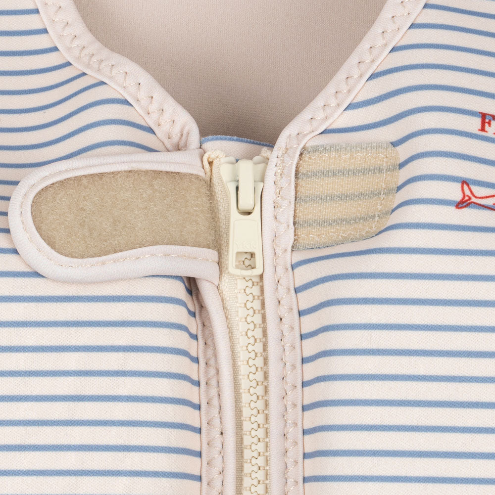 Konges Slojd – Ellis Swim Vest – Stripe Bluie - Mabel & Fox