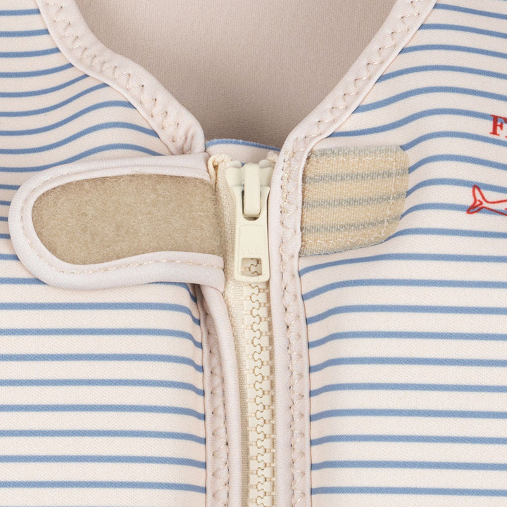 Konges Slojd – Ellis Swim Vest – Stripe Bluie - Mabel & Fox