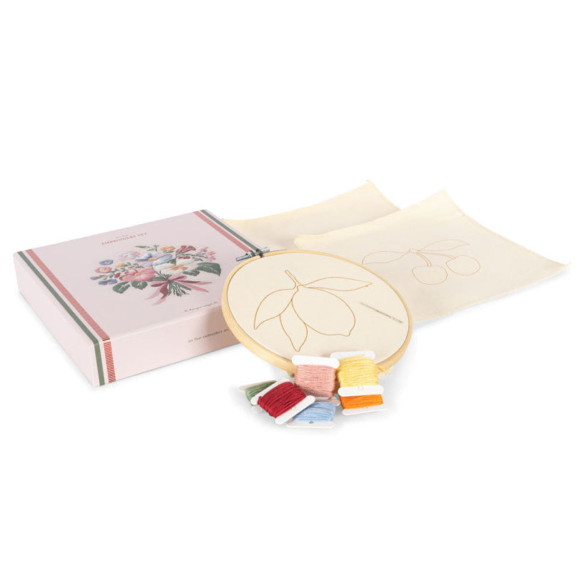 Konges Slojd - Embroidery Kit - Multi - Mabel & Fox