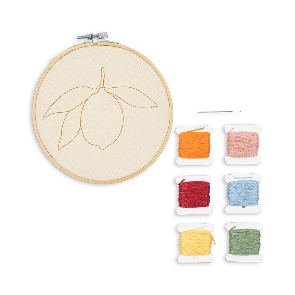 Konges Slojd - Embroidery Kit - Multi - Mabel & Fox