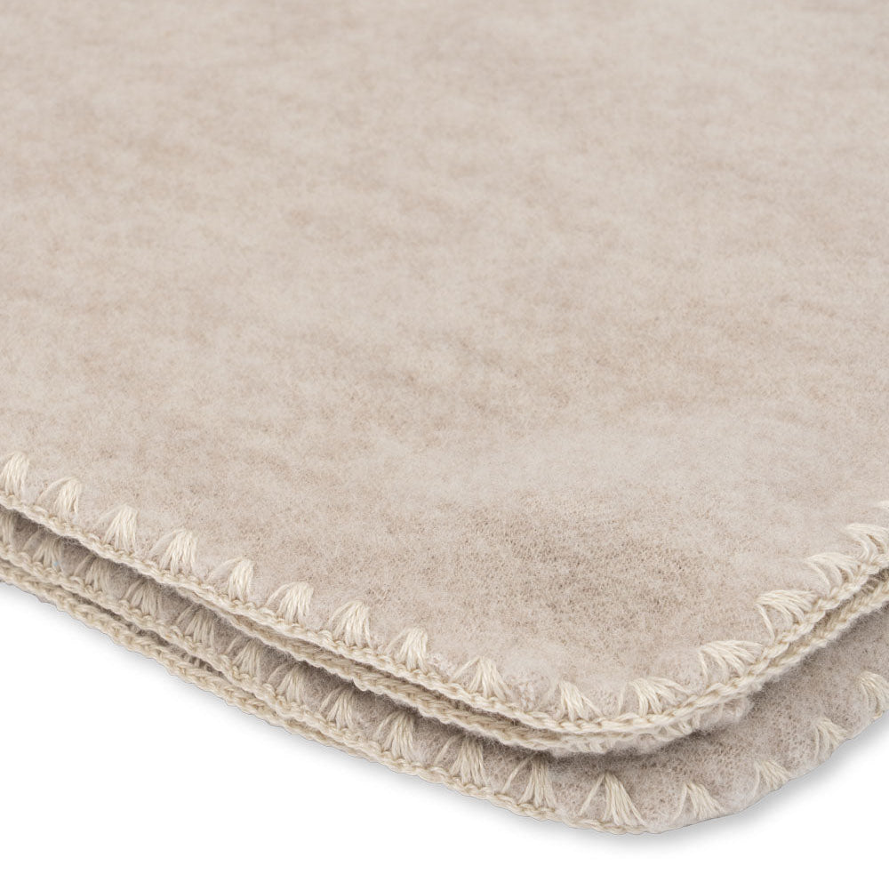 Konges Slojd - Erba Wool Fleece Baby Blanket - Mabel & Fox