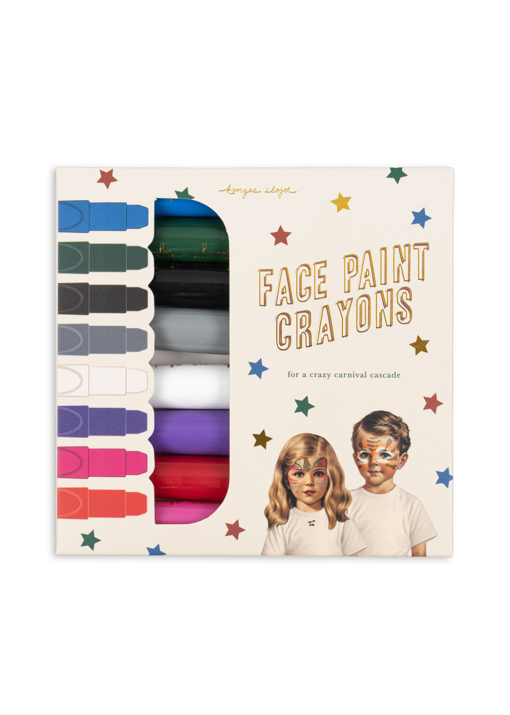 Konges Slojd - Face Paint Crayons - Multi - Mabel & Fox