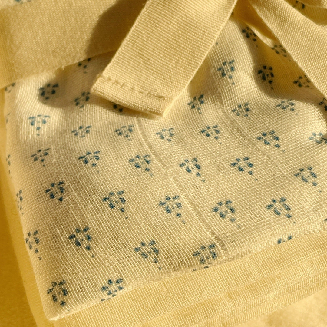 Konges Slojd - Fanga Fontana - Bellini - Muslin Cloth - Punto Blu (3 Pack) - Mabel & Fox