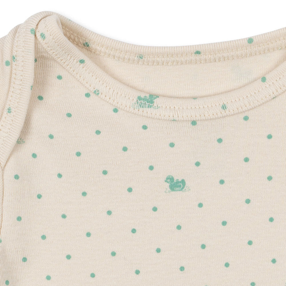 Konges Slojd - Fanga Fontana - Bello Bodysuit - Lago Verde - Mabel & Fox