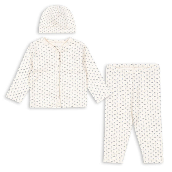 Konges Slojd -  Fanga Fontana- Bello- Newborn Set - Punto Blu - Mabel & Fox