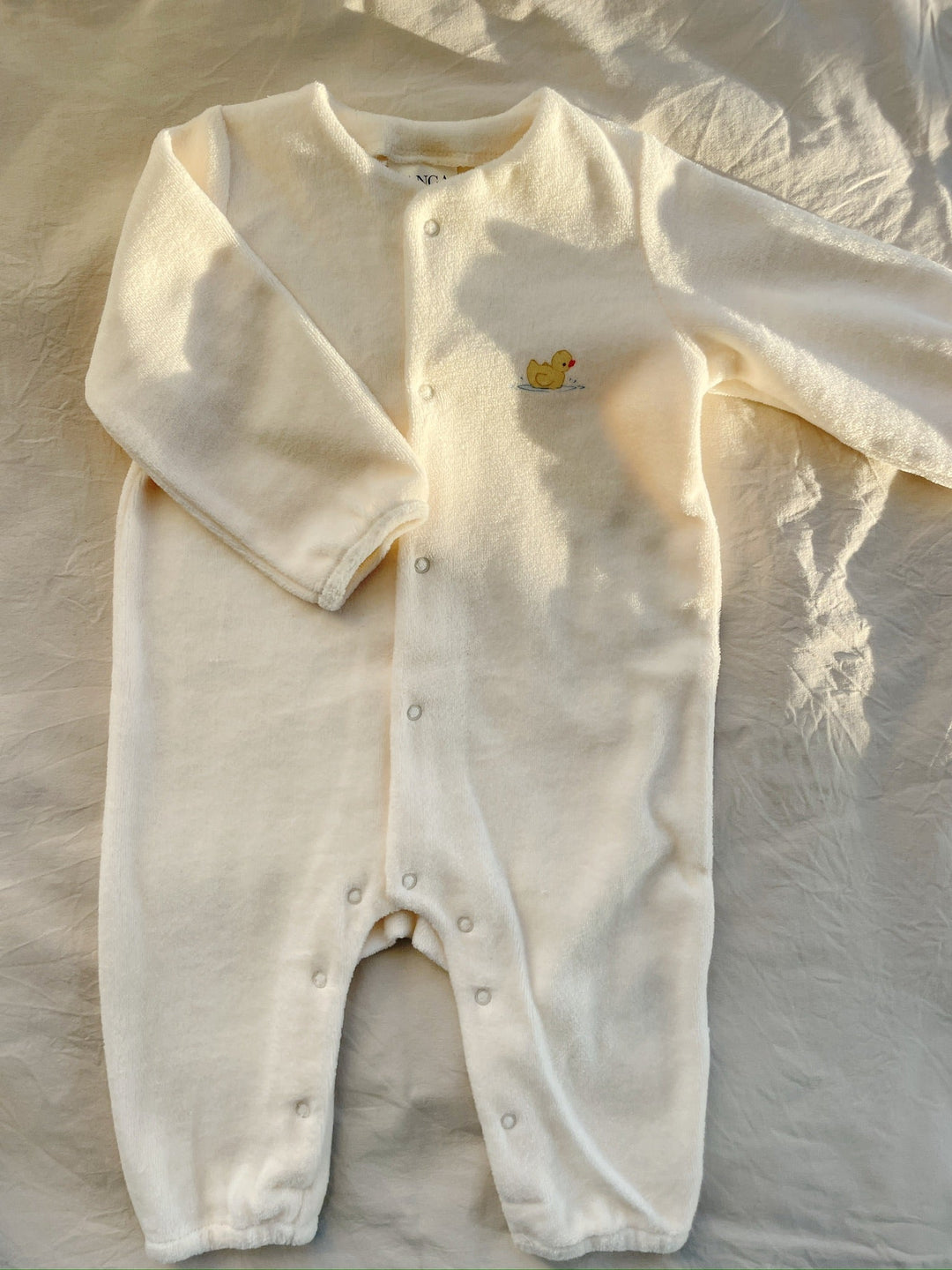 Konges Slojd - Fanga Fontana- Elu - Onesie - Antique White - Mabel & Fox