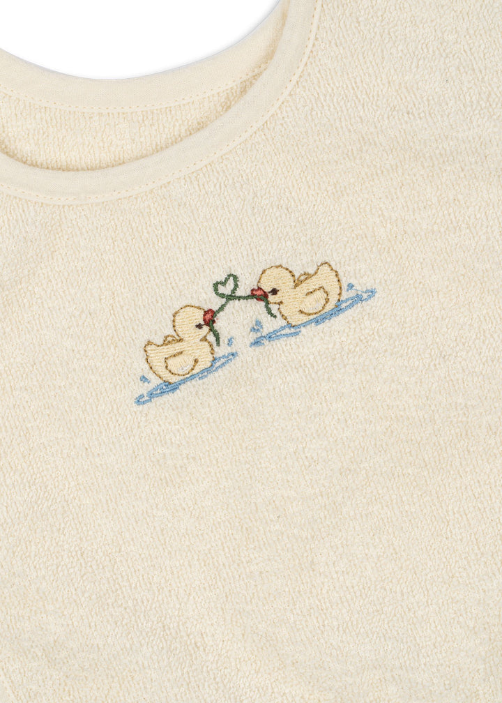 Konges Slojd - Fanga Fontana - Figo Bib - Antique White (2 Pack) - Mabel & Fox