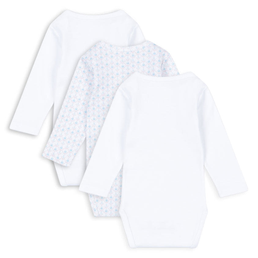 Konges Slojd -Fanga Fontana -  Fio - Body - Barca - (3-Pack) - Mabel & Fox