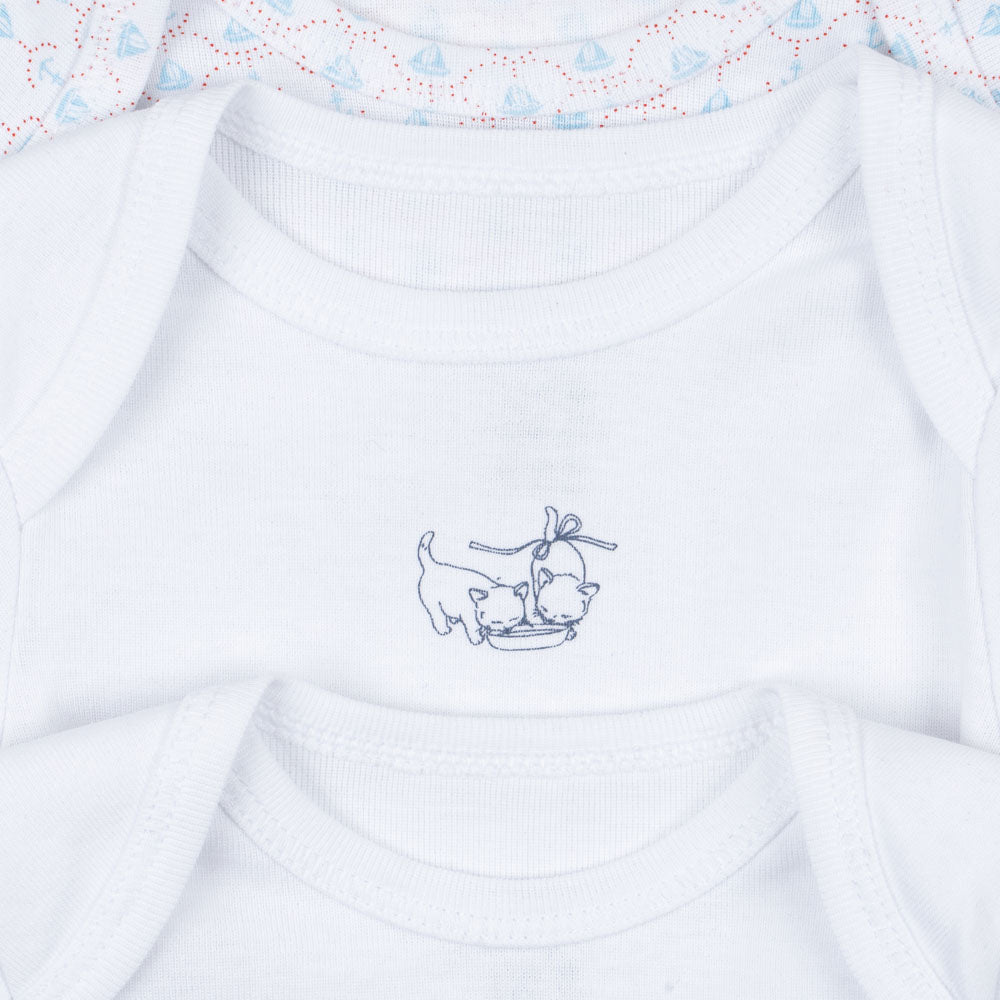 Konges Slojd -Fanga Fontana -  Fio - Body - Barca - (3-Pack) - Mabel & Fox