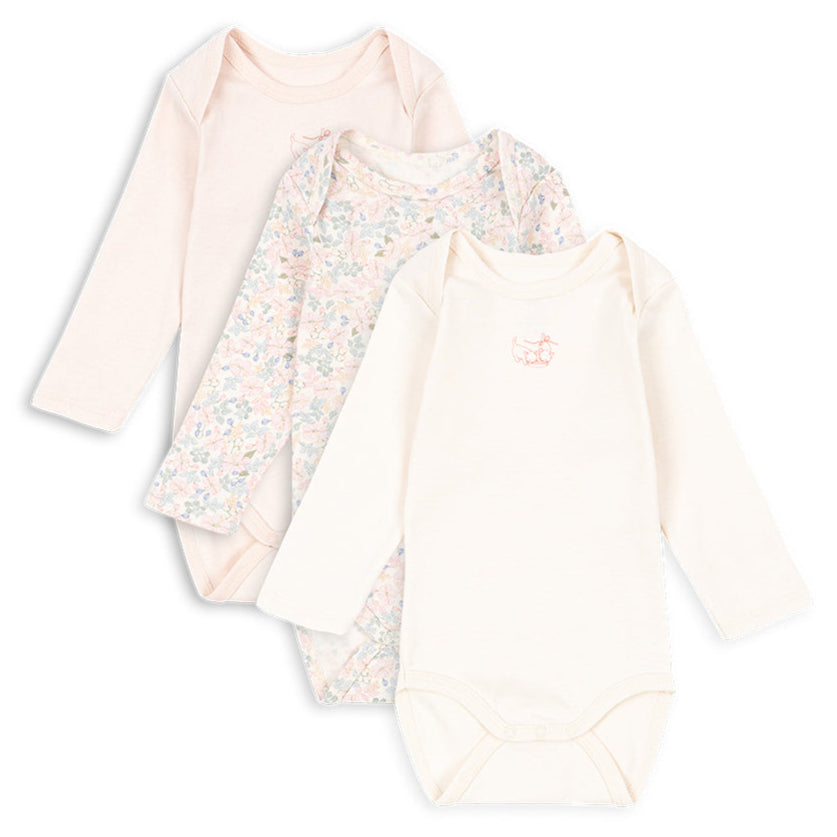 Konges Slojd - Fanga Fontana -  Fio - Body - Prato Fiori - (3-Pack) - Mabel & Fox