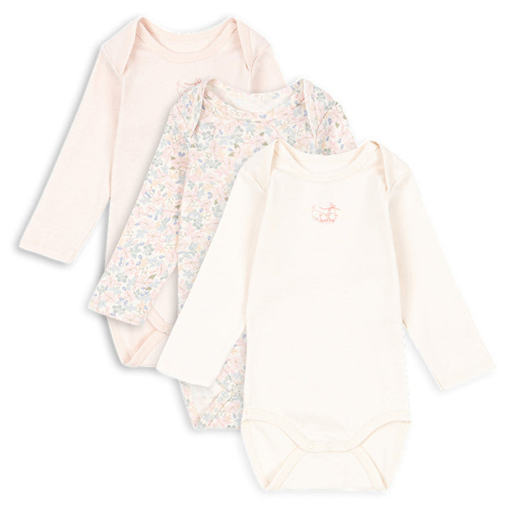 Konges Slojd - Fanga Fontana -  Fio - Body - Prato Fiori - (3-Pack) - Mabel & Fox