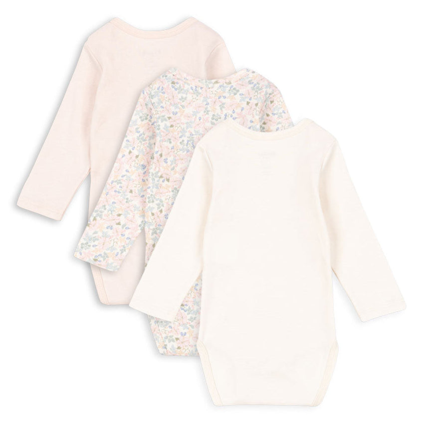 Konges Slojd - Fanga Fontana -  Fio - Body - Prato Fiori - (3-Pack) - Mabel & Fox