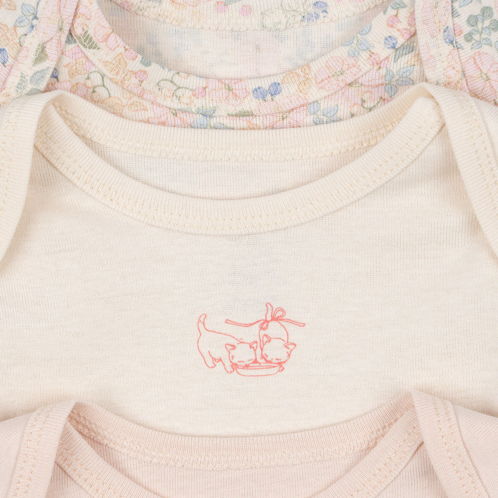 Konges Slojd - Fanga Fontana -  Fio - Body - Prato Fiori - (3-Pack) - Mabel & Fox