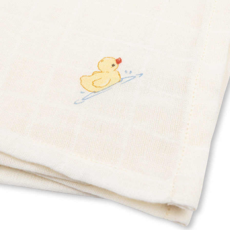 Konges Slojd - Fanga Fontana - Nuvoli - Muslin Cloth - Antique White (10 Pack) - Mabel & Fox