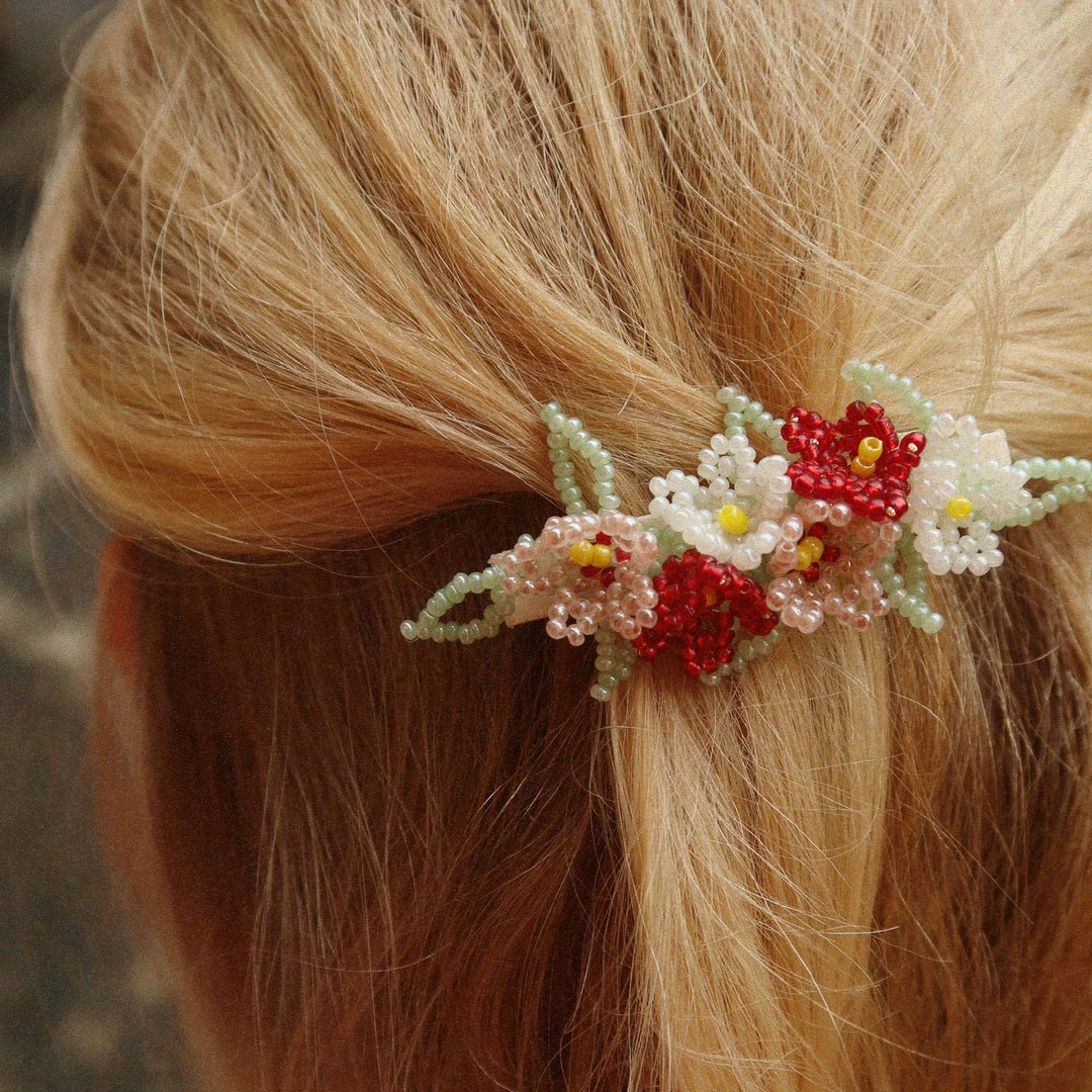 Konges Slojd – Flower Field Hair Clip - Mabel & Fox