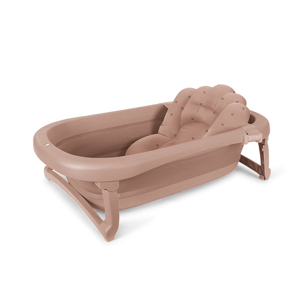 Konges Slojd – Foldable Bath Tub and Cushion – Blush - Mabel & Fox